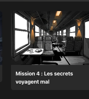 Mission 4 : Les secrets voyagent mal