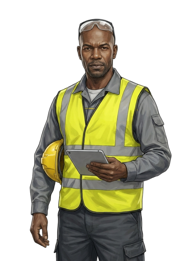 Un technicien de maintenance